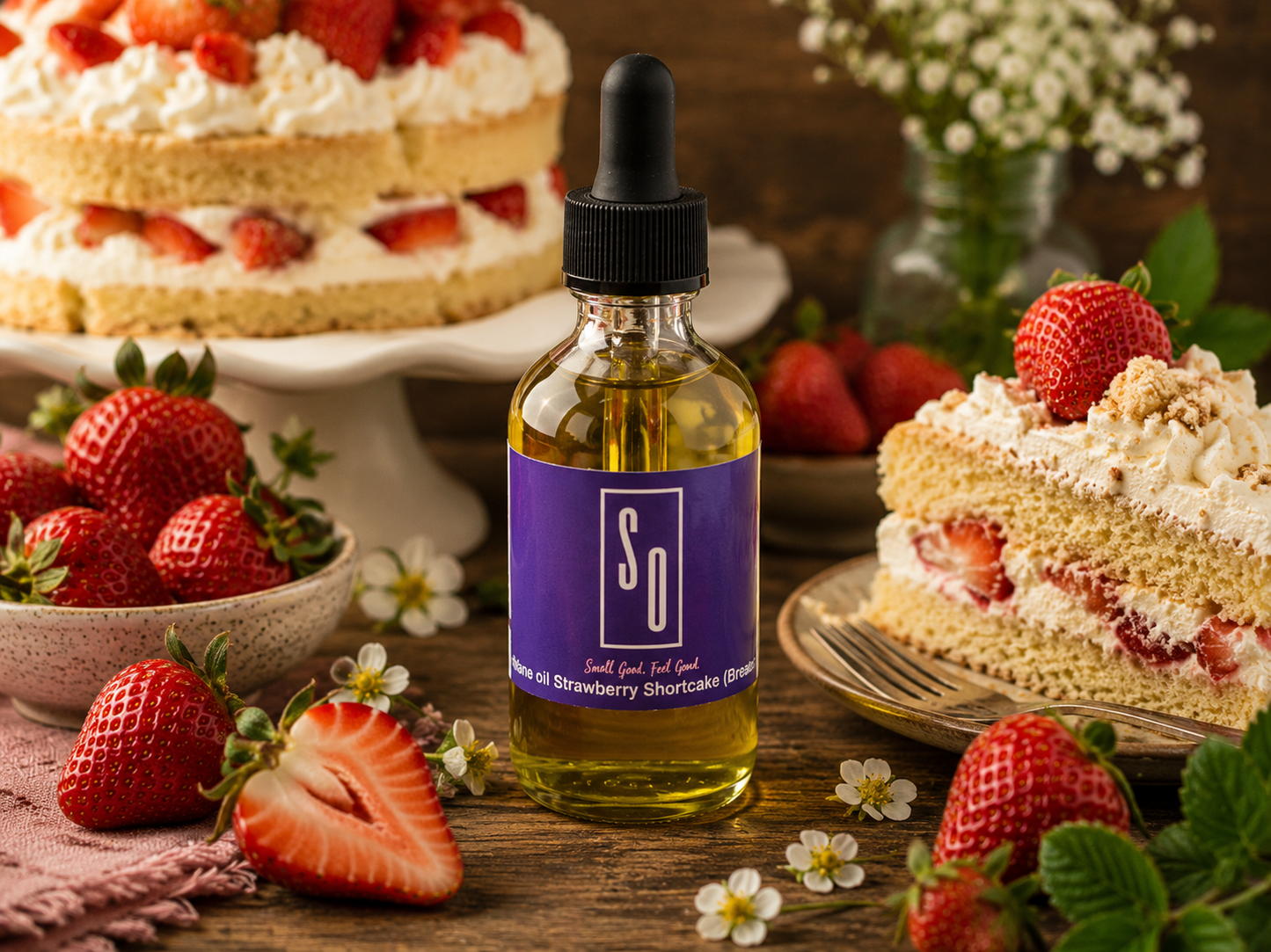 Mane oil Strawberry Shortcake( Beard) 2oz (59ml)