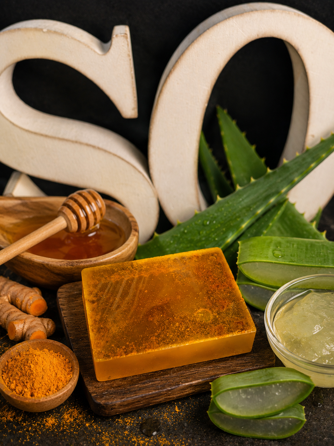 Turmeric soap bar