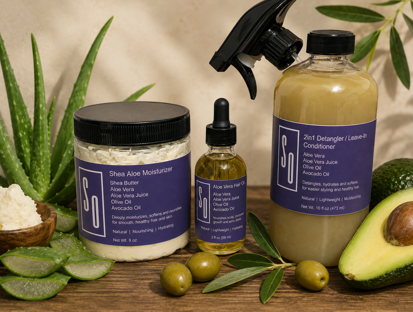 Shea Aloe Family size bundle