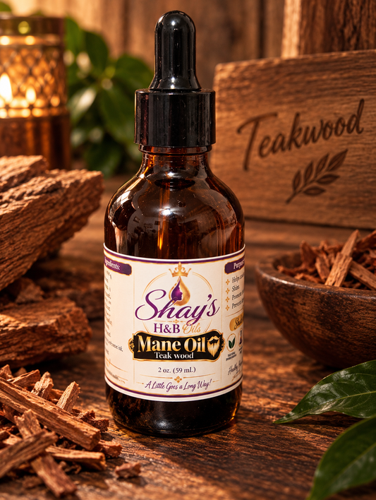 Mane oil Teakwood ( Beard) 2oz (59ml)