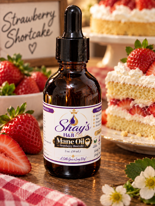Mane oil  Strawberry Shortcake( Beard) 2oz (59ml)