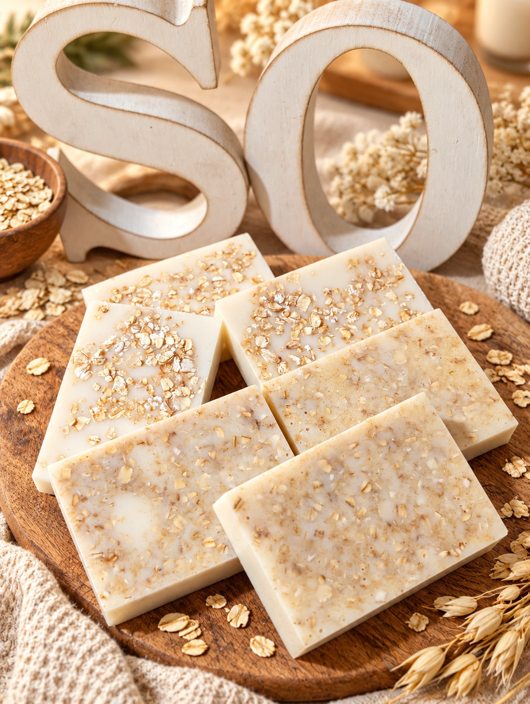 Oatmeal soap
