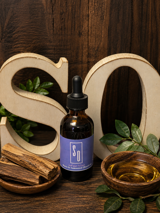 Mane oil Teakwood ( Beard) 2oz (59ml)