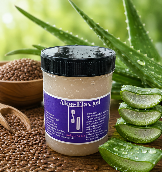 Aloe - Flax gel Net  Wt.16oz (453g)(family size) (lavender scent)